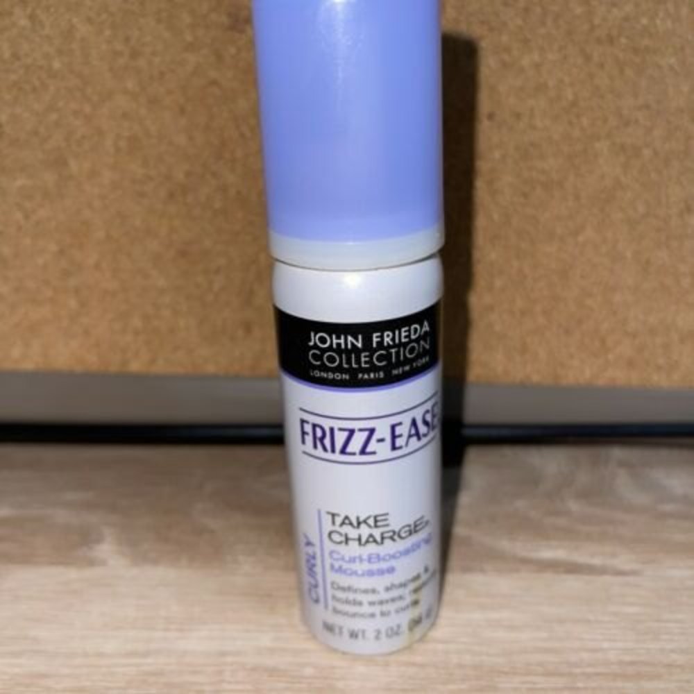 John Frieda Take Charge Frizz Ease Curl Boosting Mousse 2 oz LOW $